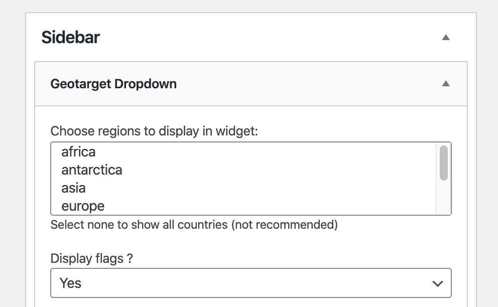 Select Your Country/Region